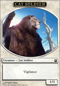 Cat Soldier Token